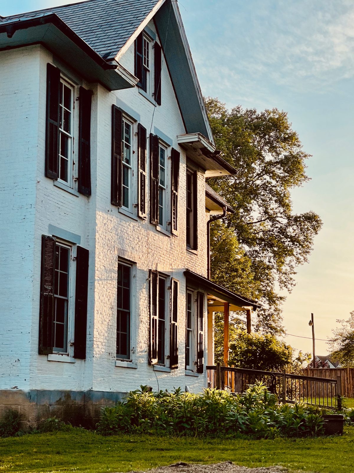 Exterior — front elevation